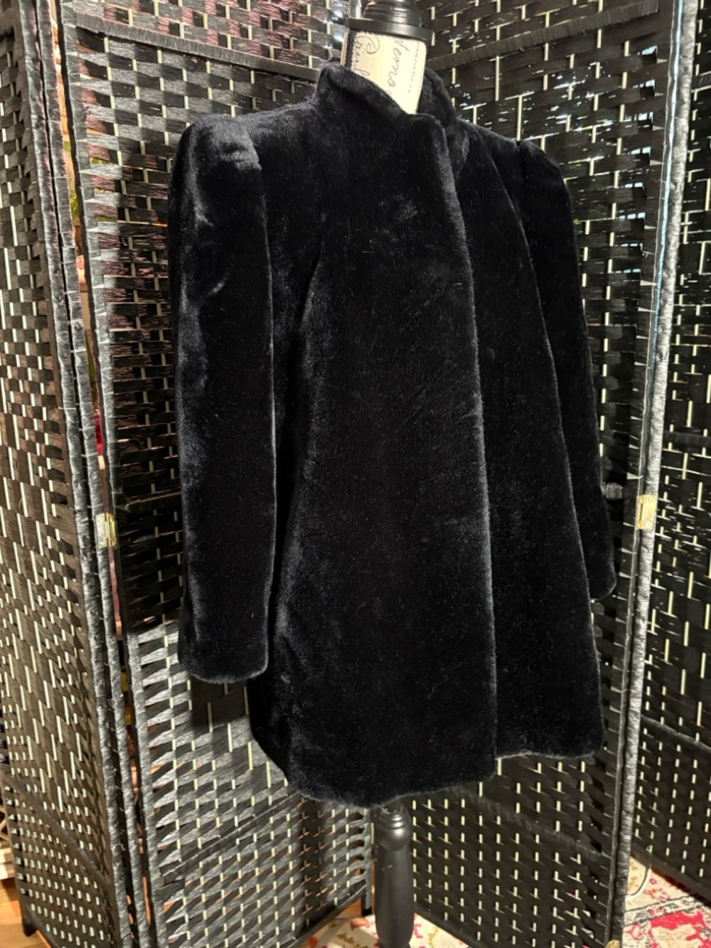 Vintage SASSON Faux Fur Winter Coat Sz. 12